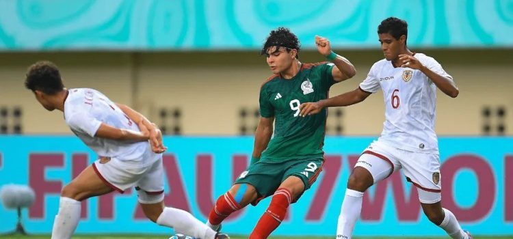 El Tri Sub-17 empata ante Venezuela y se complica su clasificación