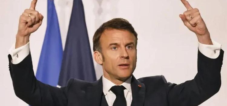 Si Europa busca la paz, debe estar preparada para la guerra: Macron