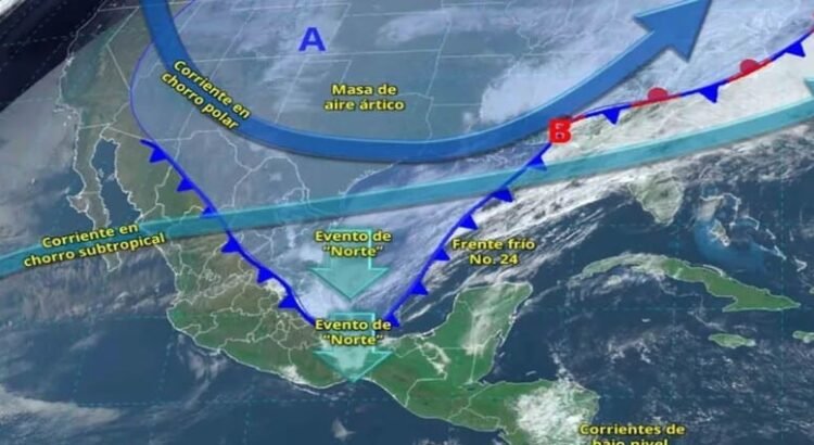 Se prevé una posible caída de nieve en las zonas de Coahuila, Nuevo León y Tamaulipas