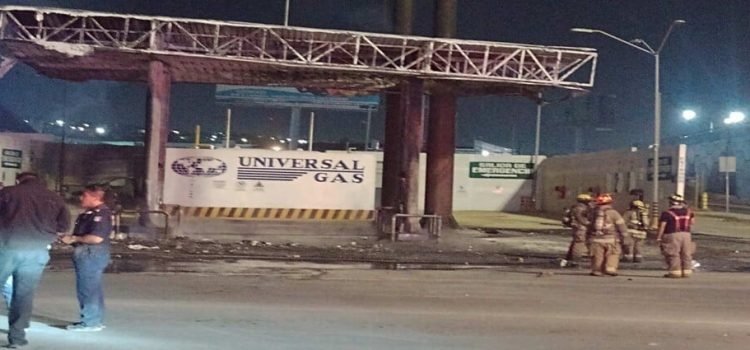 Una fuerte explosión de una gasera deja tres lesionados en Coahuila