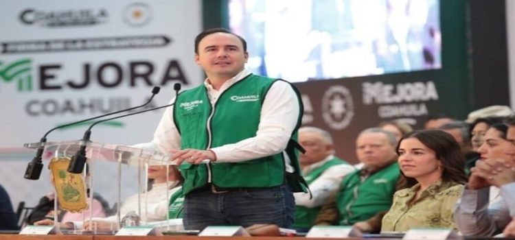 ‘Mejora Coahuila’ y Manolo Jiménez anuncia 5 mil mdp para obras sociales
