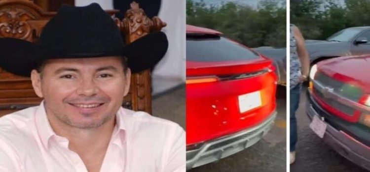 El diputado del PT en el estado de Coahuila choco un Lamborghini de 6 millones de pesos