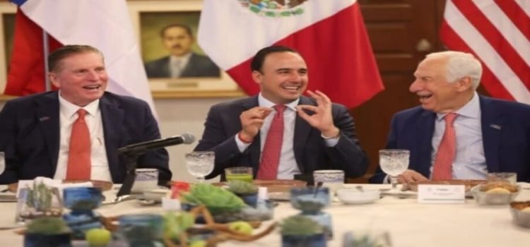 El gobernador de Coahuila se reúne con los empresarios de Texas para fortalecer lazos