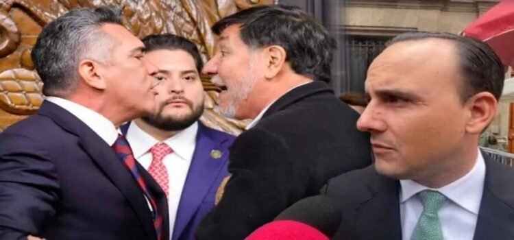 La agresión de ‘Alito’ Moreno a Noroña, porque “se lo merecía”