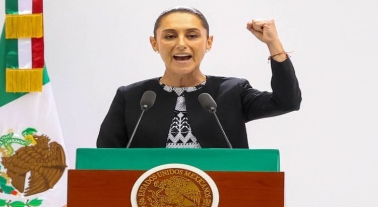 Sheinbaum destaca reducción en homicidios, y pobreza en primer informe de gobierno