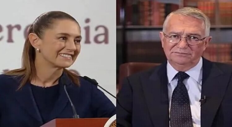 Sheinbaum acusa a Ricardo Salinas de vender empresas con deudas al fisco