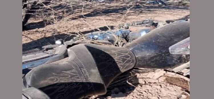 Un motociclista perdió la vida en un accidente rumbo a las Dunas de Bilbao