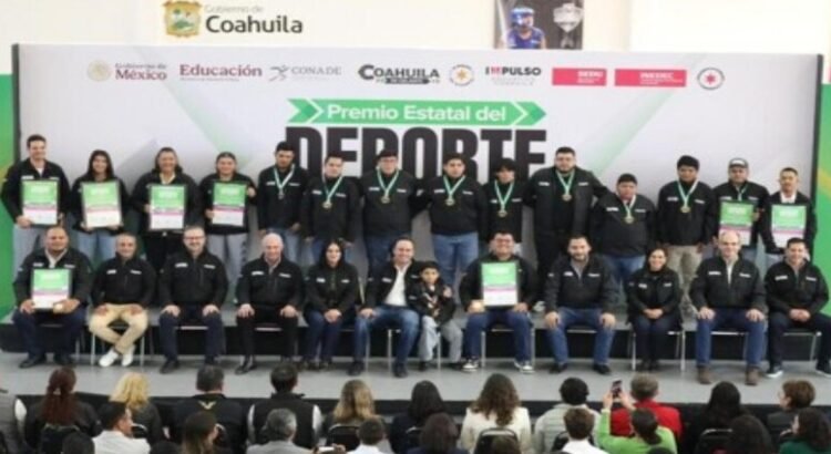 El Gobernador entregó el Premio Estatal del Deporte Coahuila 2025
