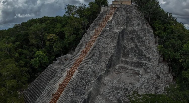 Reabren la escalinata Nohoch Mul en zona arqueológica de Cobá, Quintana Roo