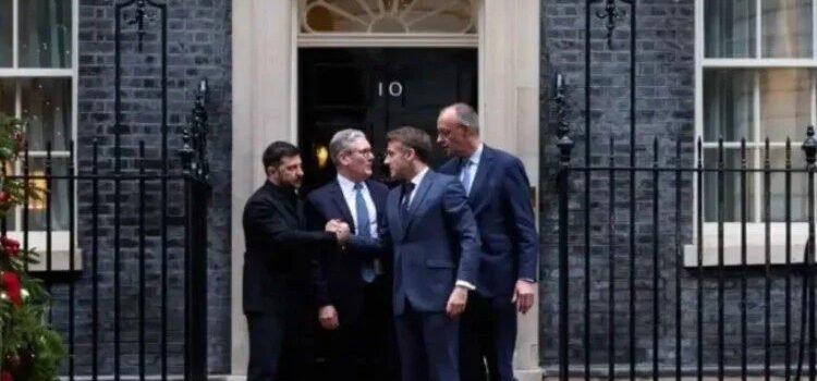 Afinan líderes europeos y Ucrania propuesta de plan de paz para enviar a Estados Unidos Afinan líderes europeos y Ucrania propuesta de plan de paz para enviar a Estados Unidos