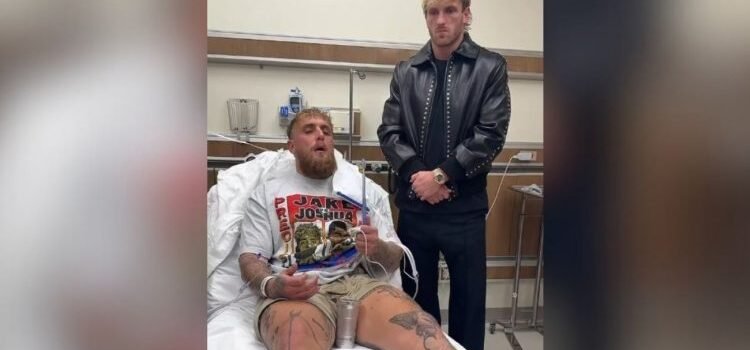 El youtuber Jake Paul sufre doble fractura de mandíbula tras caer por nocaut ante Anthony Joshua