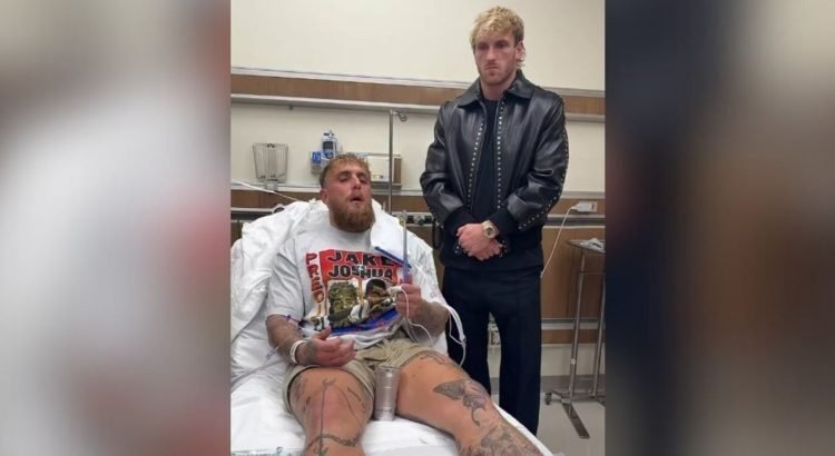 El youtuber Jake Paul sufre doble fractura de mandíbula tras caer por nocaut ante Anthony Joshua