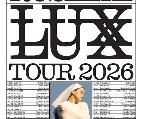 Rosalía anuncia su gira “Lux Tour” y confirma cuatro conciertos en México para 2026 Rosalía anuncia su gira “Lux Tour” y confirma cuatro conciertos en México para 2026